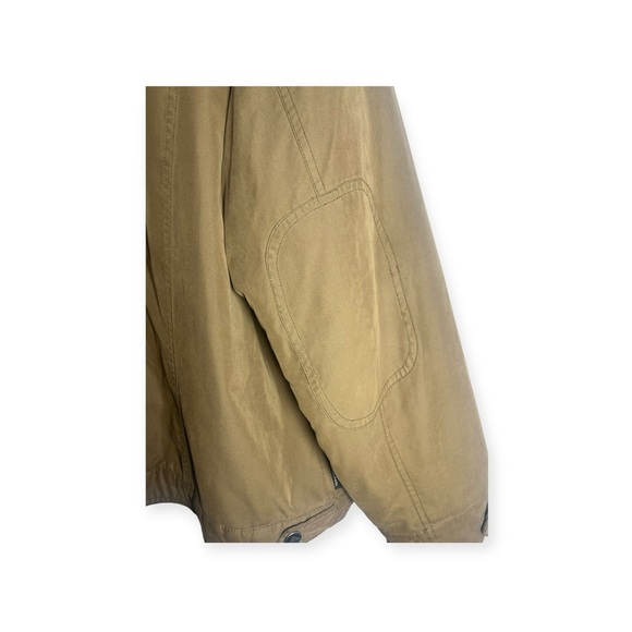Men's Tan Military Field Jacket - Picture 7 of 7